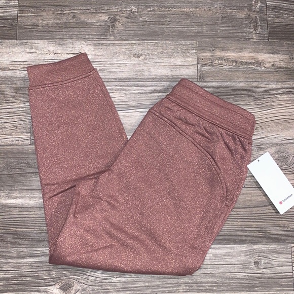 lululemon athletica Pants - NWT! Lululemon Scuba HR Jogger *sparkle size 10